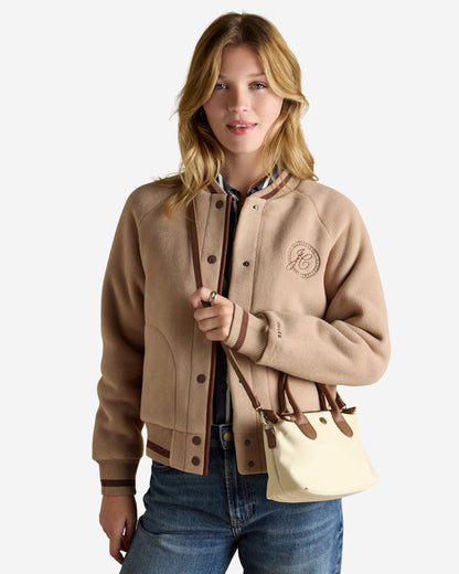 Joules Edie Cream Crossbody Handbag