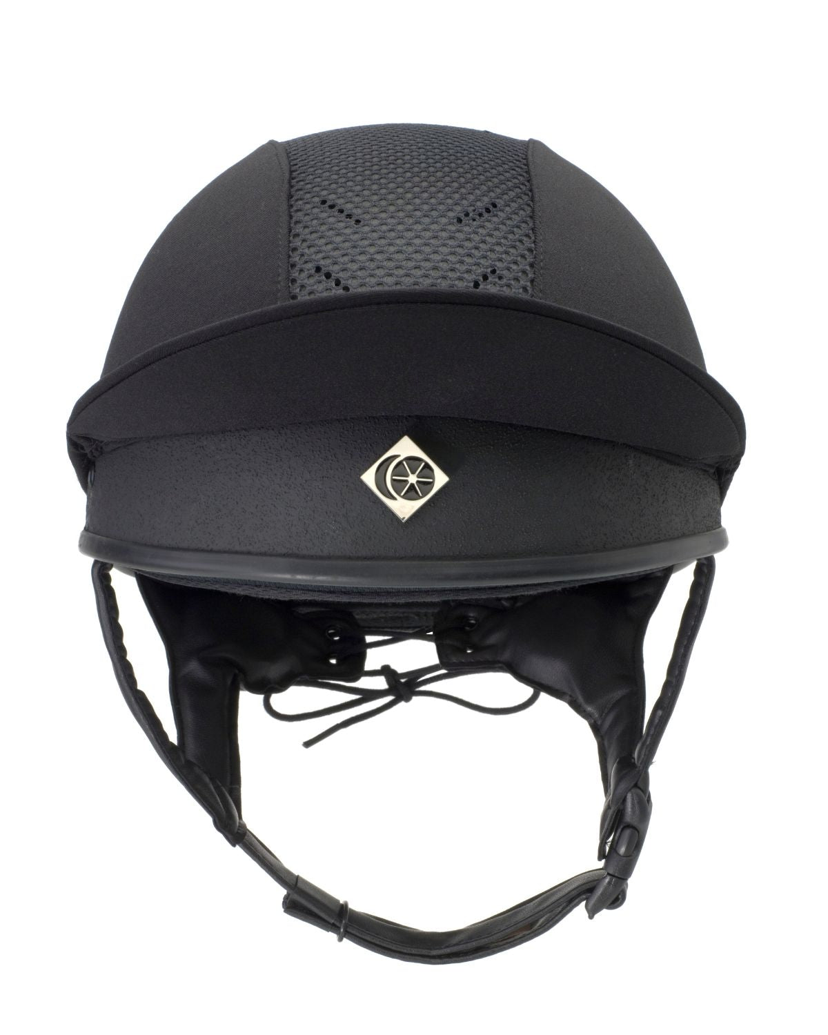 CHARLES OWEN PRO II PLUS JOCKEY SKULL BLACK Riding Helmet - Safety Headgear