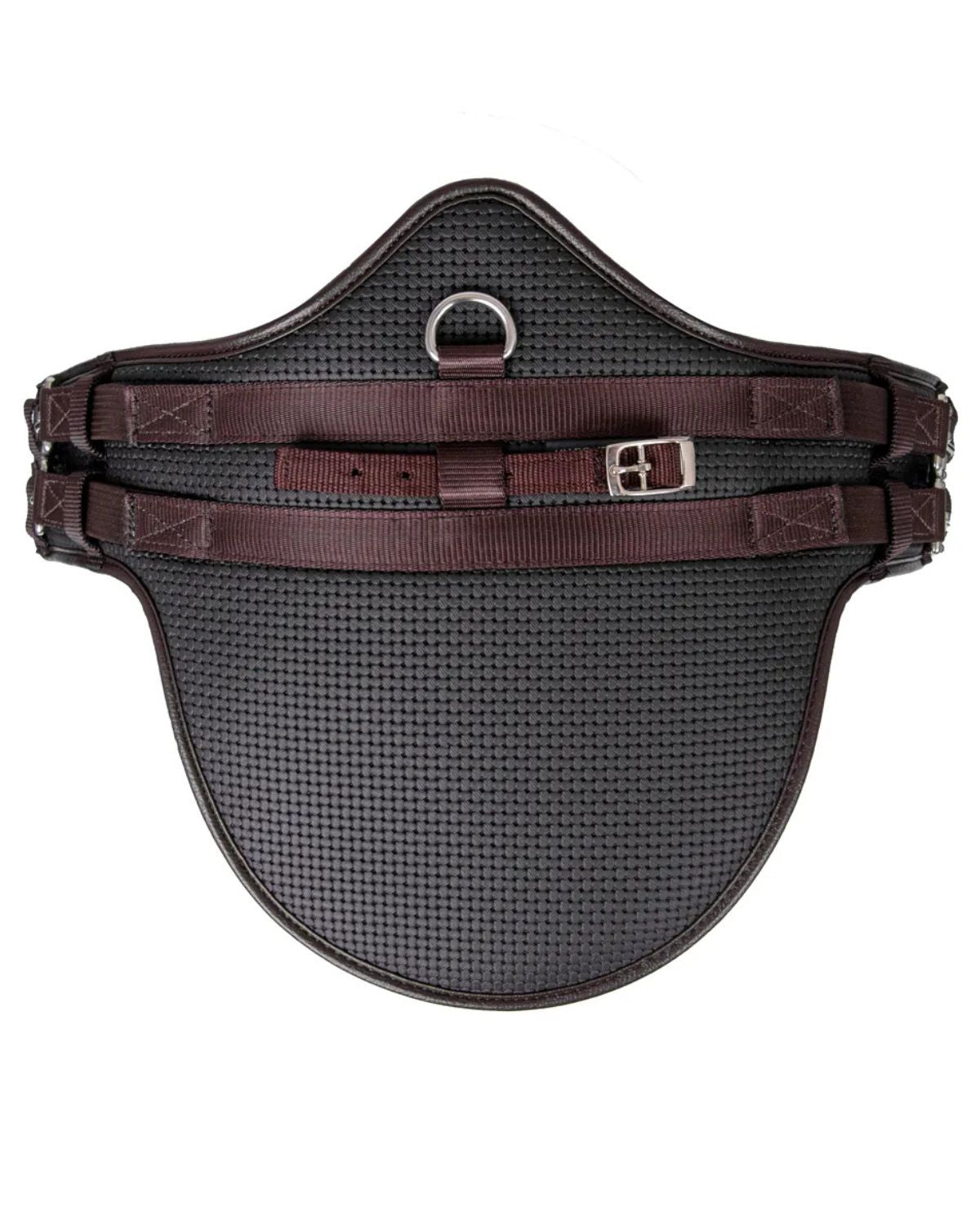 Hy Equestrian Waffle Stud Girth Short Brown