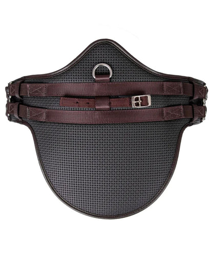 Hy Equestrian Waffle Stud Girth Short Brown