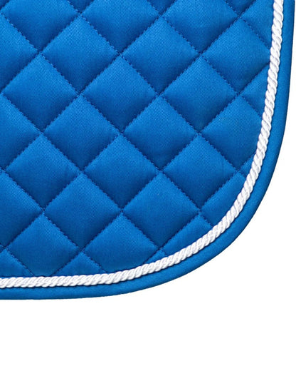 Hy Equestrian Splendid Showjump Saddle Pad Blue/White