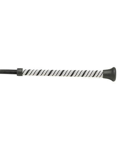 Hy Equestrian Dressage Whip Sure Grip Handle (pack of 3) White/Black