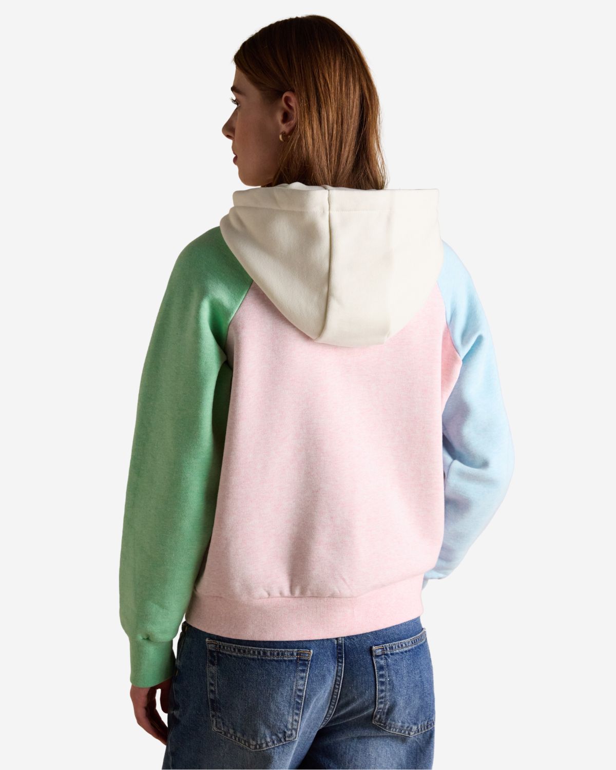 Joules Milbourne Colourblock Cotton Blend Hoodie