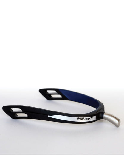FREEJUMP SPUR'ONE PRINCE OF WALES BLACK/PEARL BLUE Riding Spurs - Comfortable & Precise Equestrian Gear