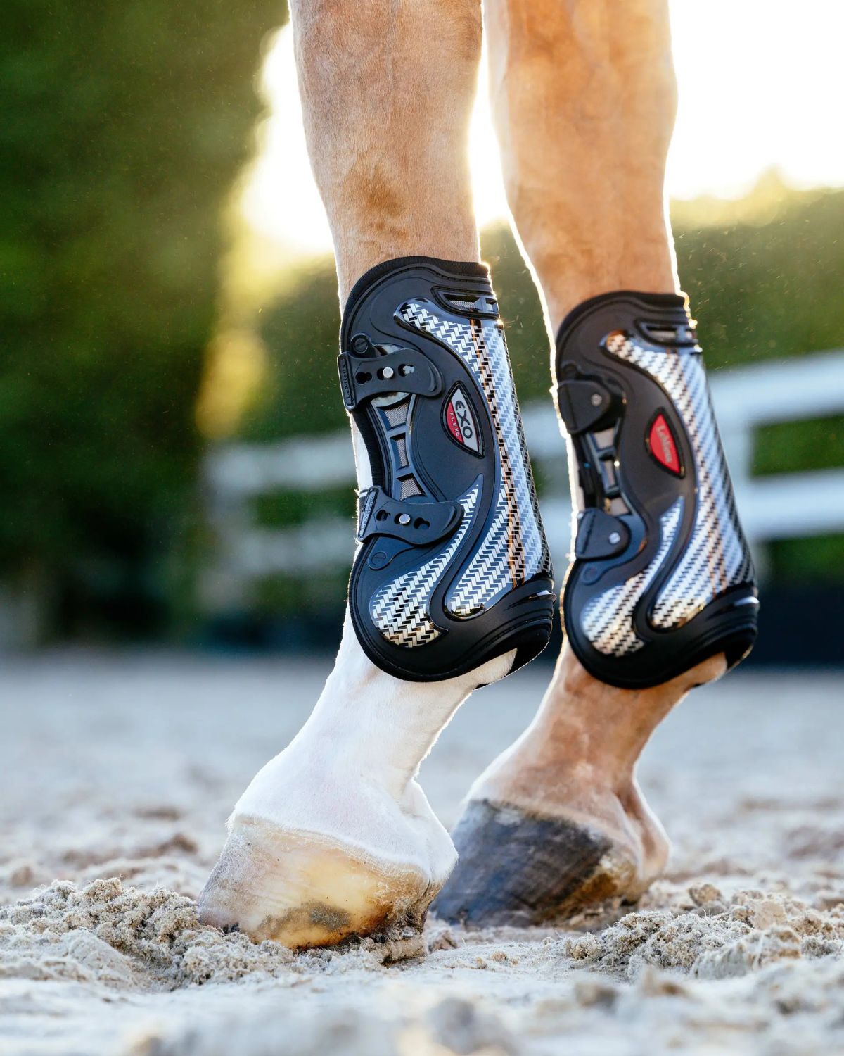 LeMieux Exo-Flex® Tendon Boot Black/Silver