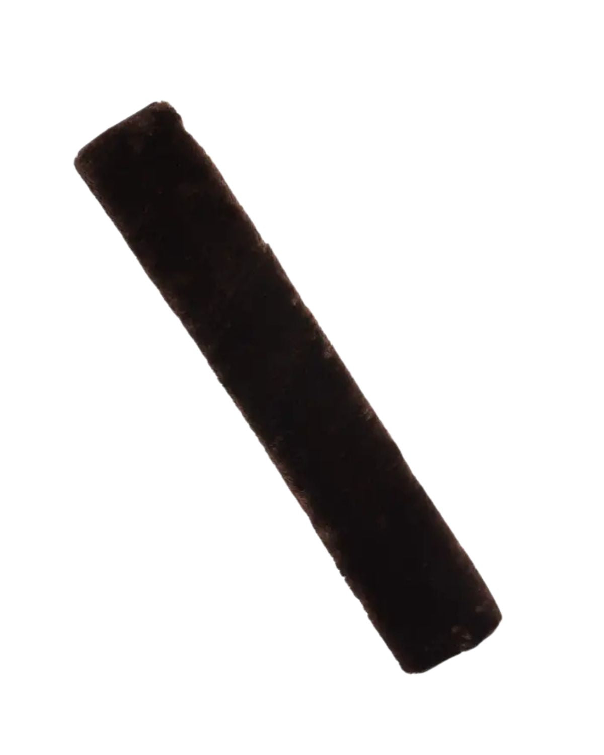 Brown Faux Fur Girth Sleeve for Horse Saddle - Soft & Comfortable Protection