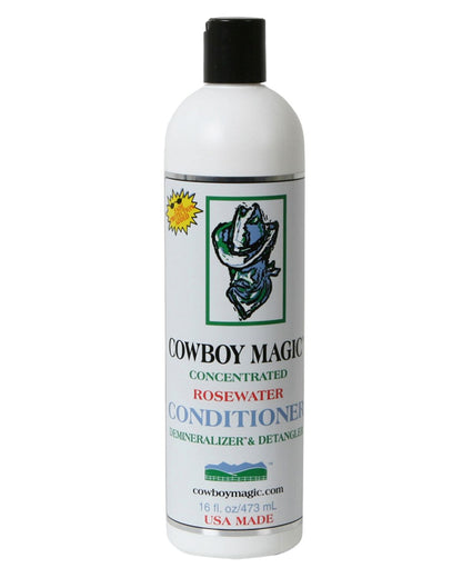 Cowboy Magic Rosewater Conditioner: Horse Detangler & Demineralizer for healthy, manageable hair.