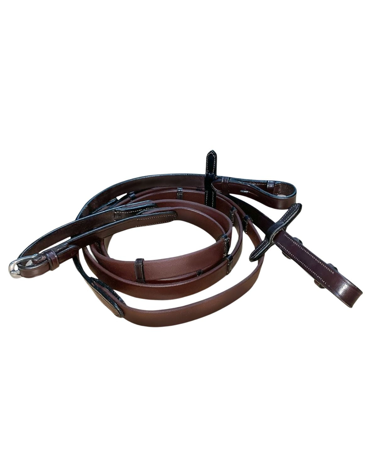 Havana Biothane Horse Reins with Stoppers | Equiflair | Leather Equestrian Tack