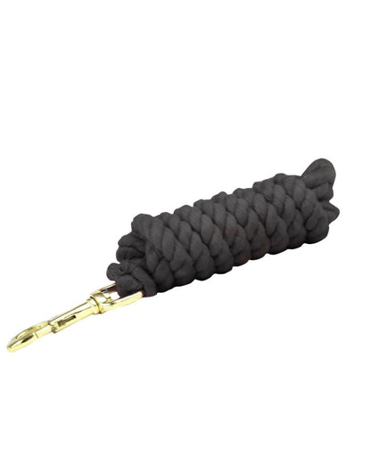 KM Elite Superfine Cotton Lead Rope Black