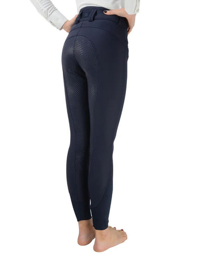 Hy Equestrian Arctic Softshell Ladies Breeches Navy