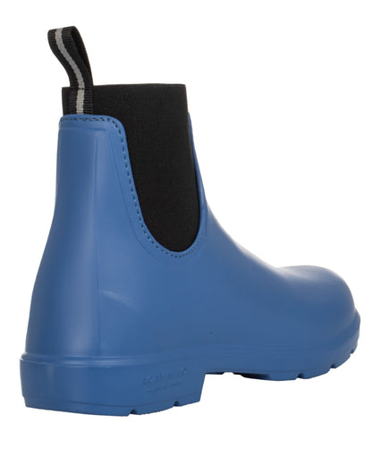 Acavallo Rubber Piuma Jodhpur Ankle Boots Royal Blue