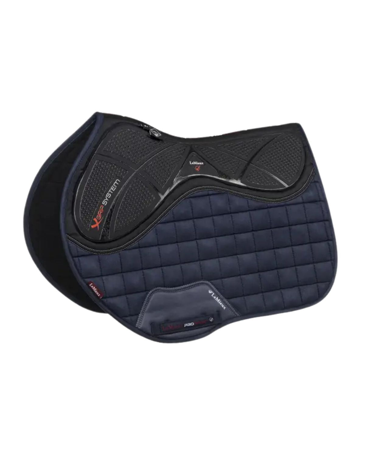 LeMieux X-Grip Silicone EuroJump Square Navy