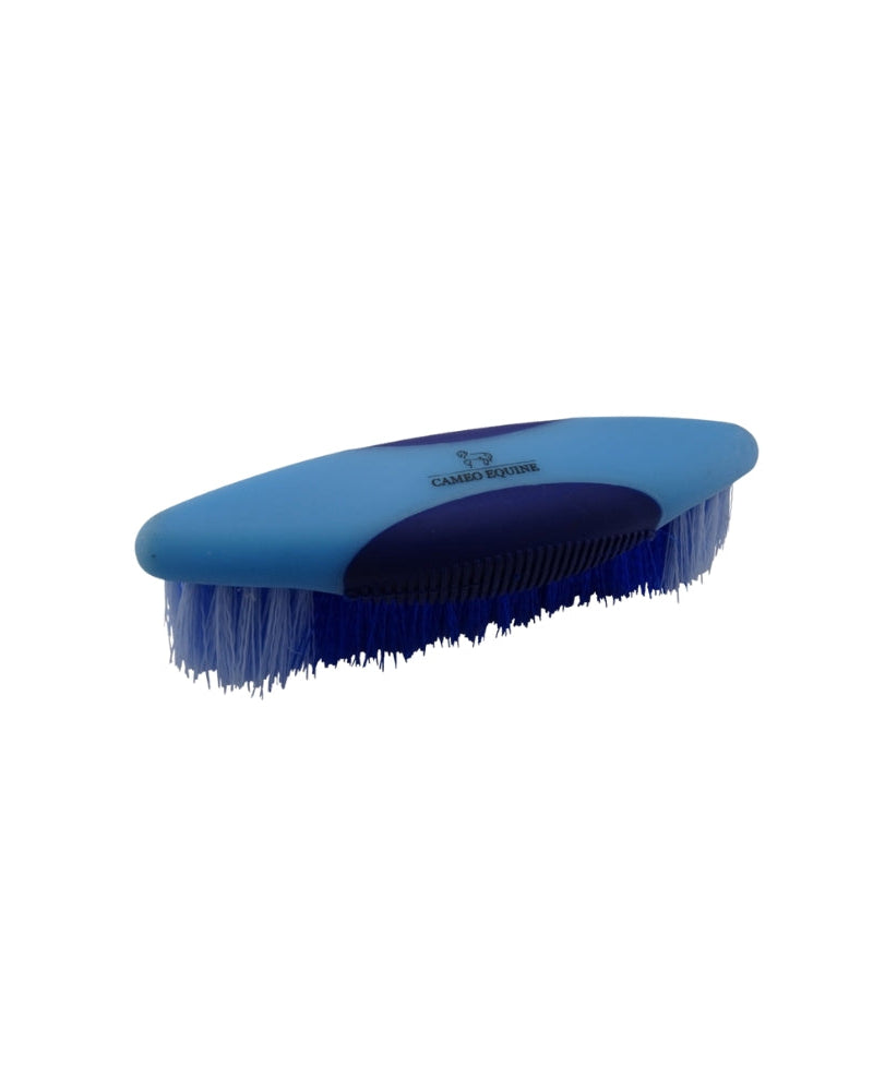 Cameo Fine & Dandy Horse Grooming Brush - Blue & Navy Body Brush for Horses | Equiflair