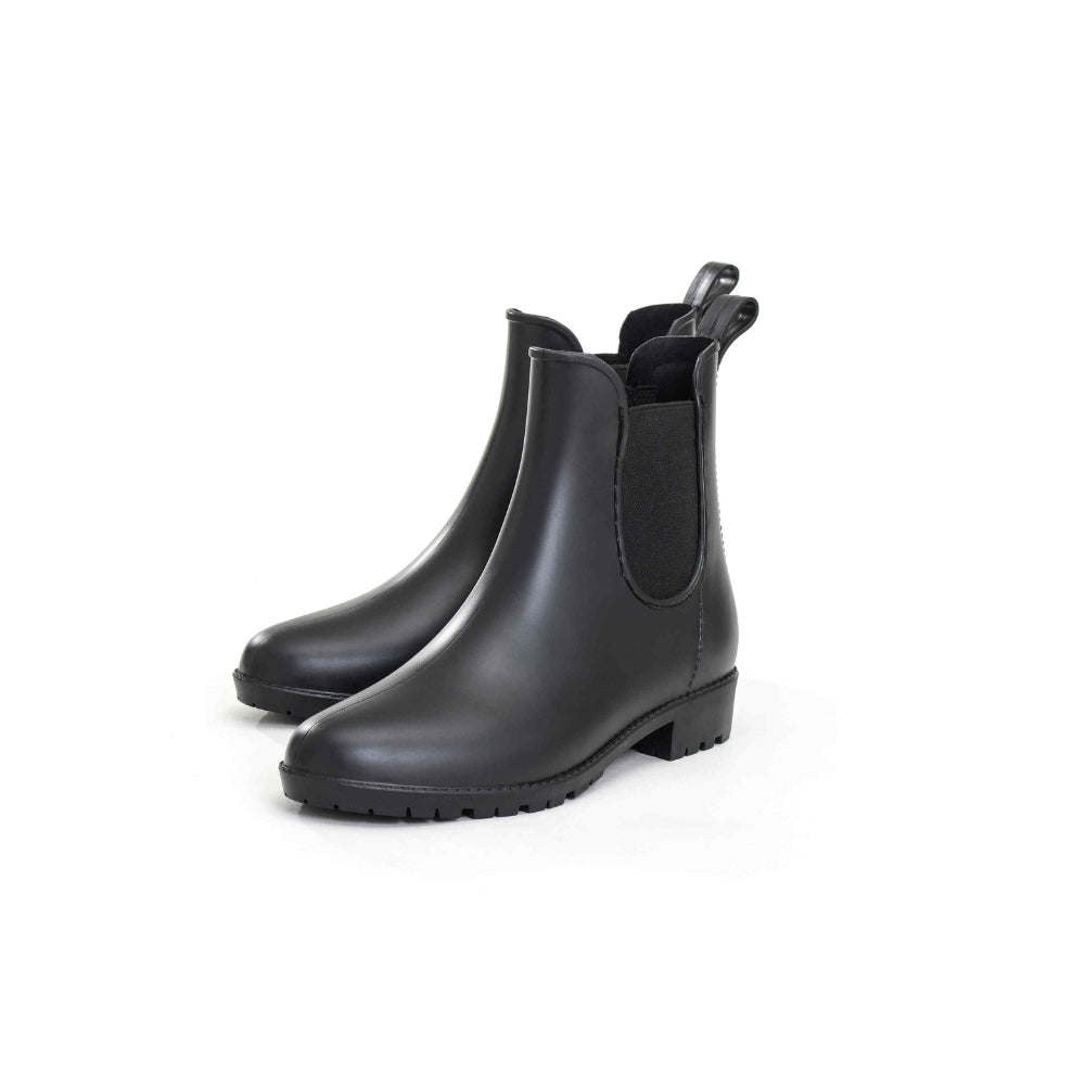 Black Waterproof Jodhpur Riding Boots - Cameo C442 | Equiflair Comfortable Equestrian Footwear with Non-Slip Sole