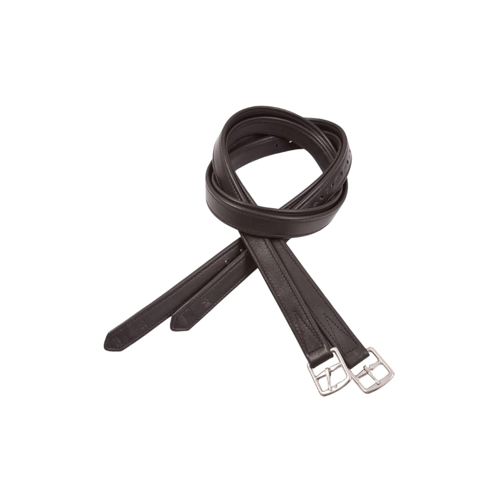 CAMEO Reinforced Soft Stirrup Leathers - Equestrian Horse Riding Gear - Equiflair Stainless Steel Buckles