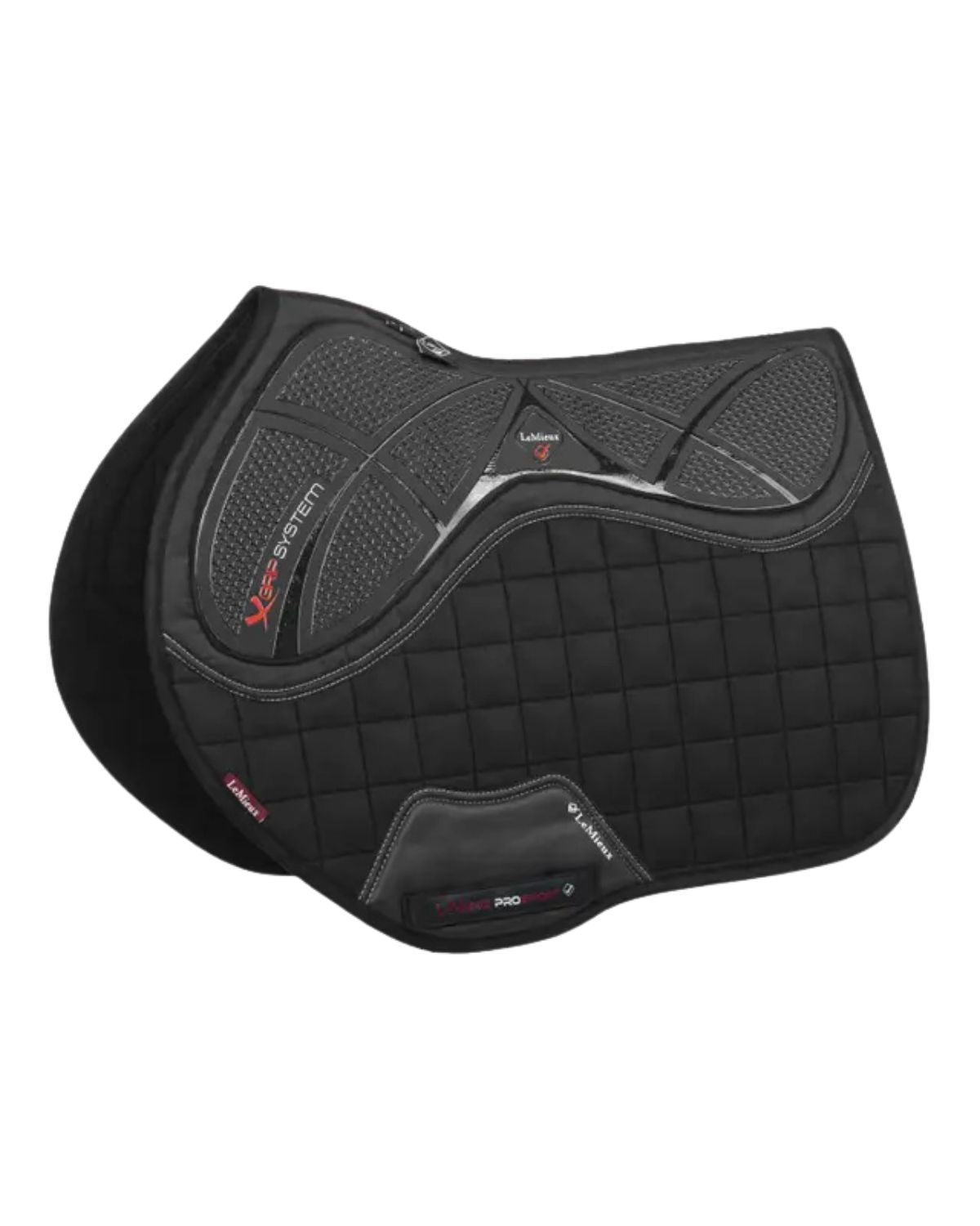 LeMieux X-Grip Silicone EuroJump Square Black