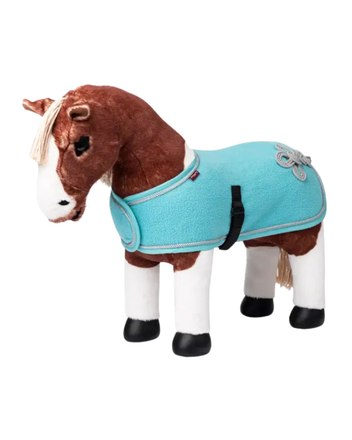 LEMIEUX Toy Pony Rug - Azure | Equiflair. Realistic Fleece Rug, Pony Accessory, Equestrian Toy.
