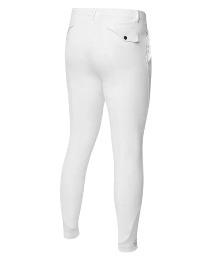 LeMieux Mens Elite Classic Pleated Breech White: Riding Breeches for Men