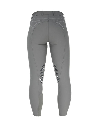 Hy Equestrian Selby Cool Ladies Breeches Grey