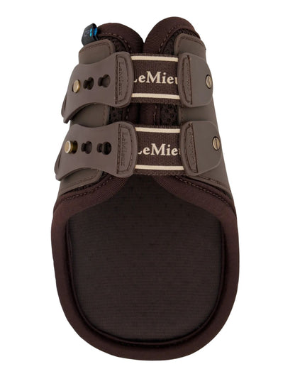 LeMieux Exo-Flex Fetlock Boot Brown/Gold - Horse Jumping Boot - Protection, Support, Shock Absorption