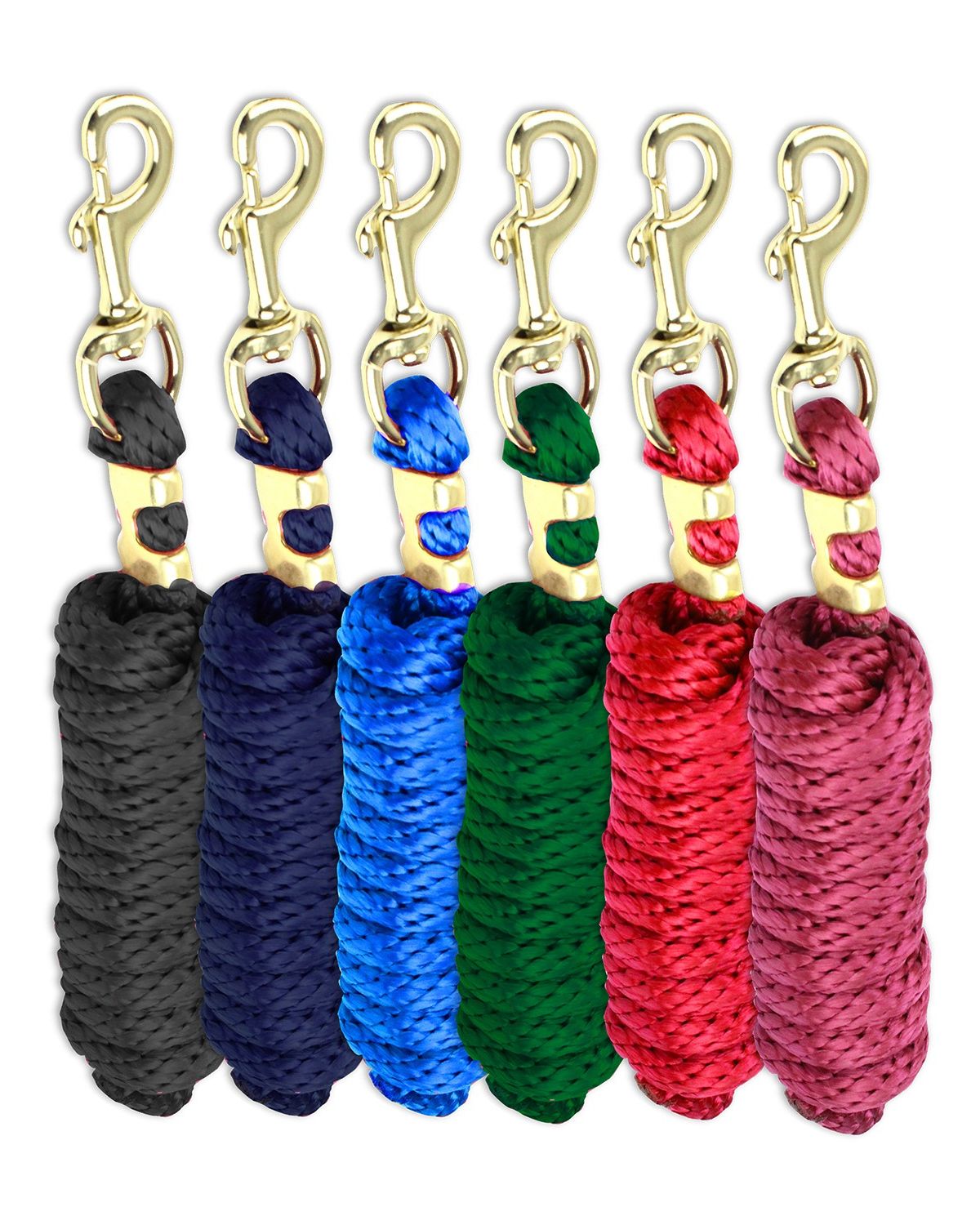 KM Elite Poly Lead Rope Black