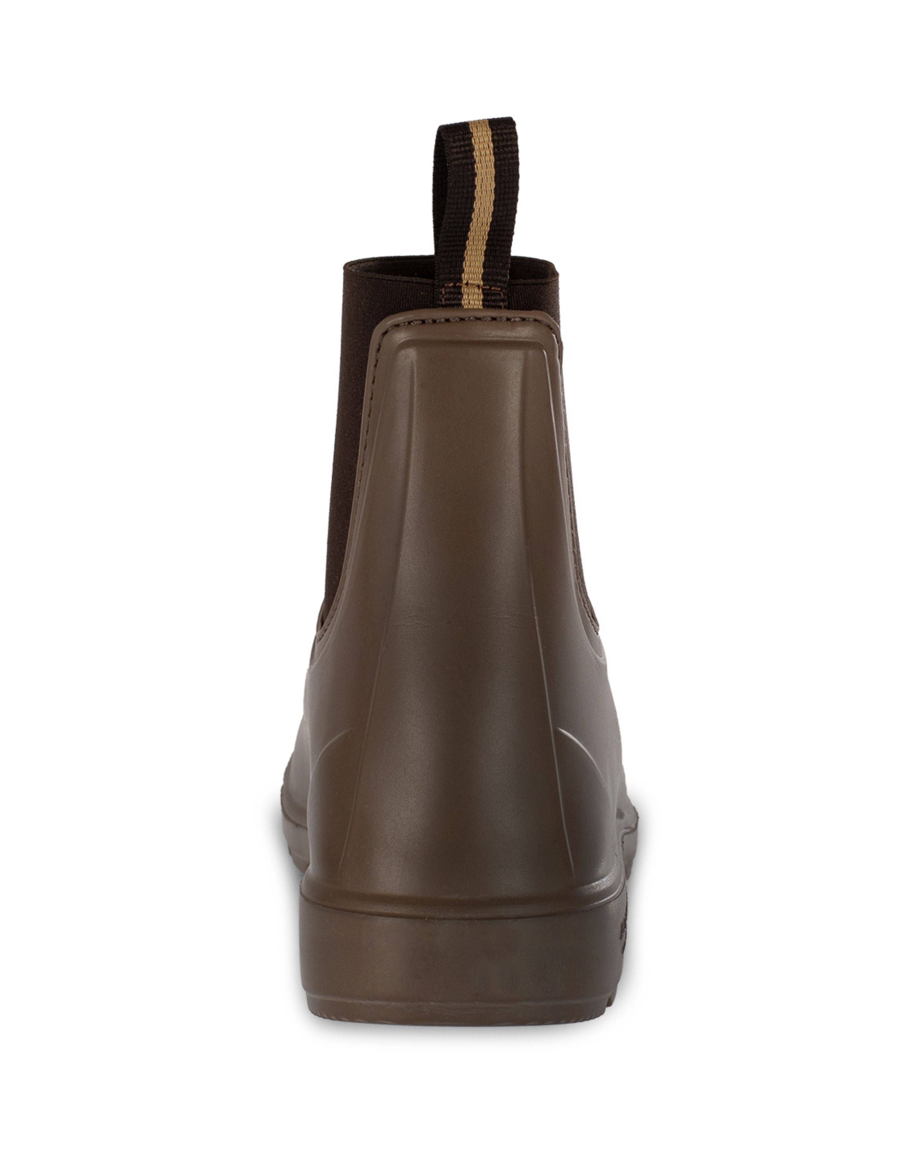 Acavallo Piuma Rubber Jodhpur Boots Chocolate