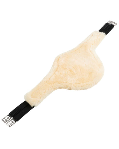 Equestro Jumping Girth With Belly Guard For English Saddle Black