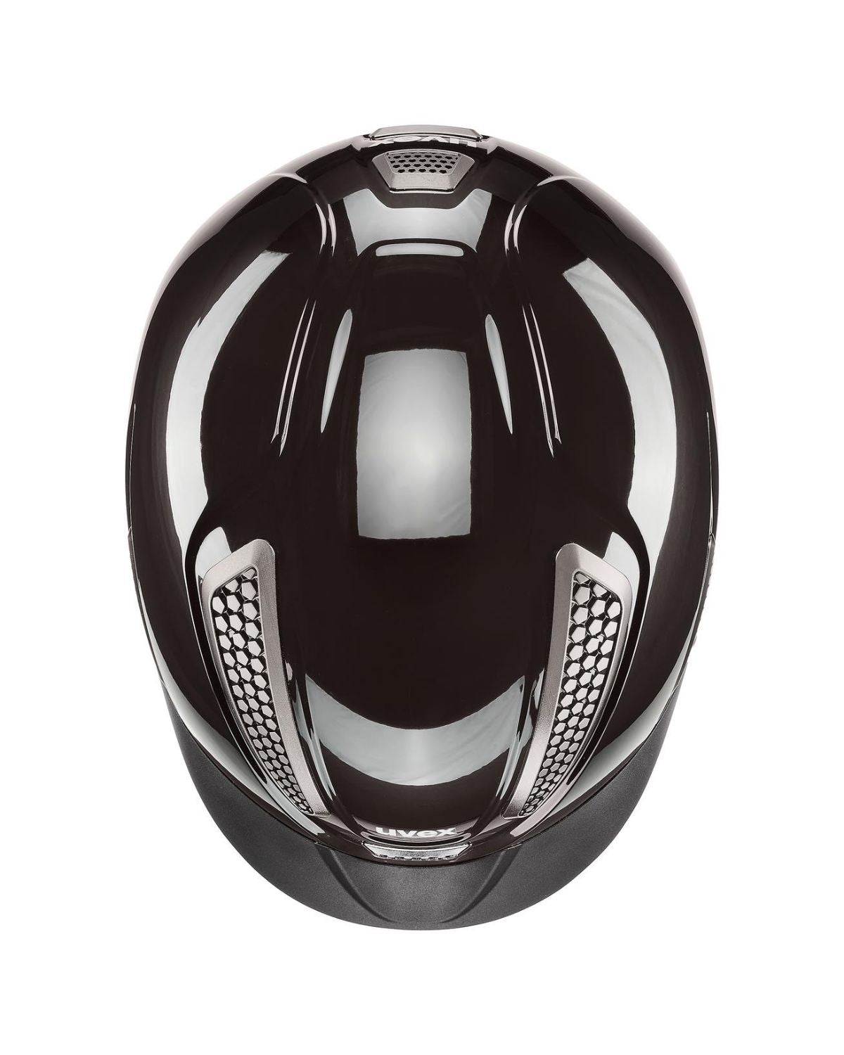 UVEX PERFEXXION III Shiny Mocca Riding Helmet - Equiflair - Hybrid Equestrian Protective Gear