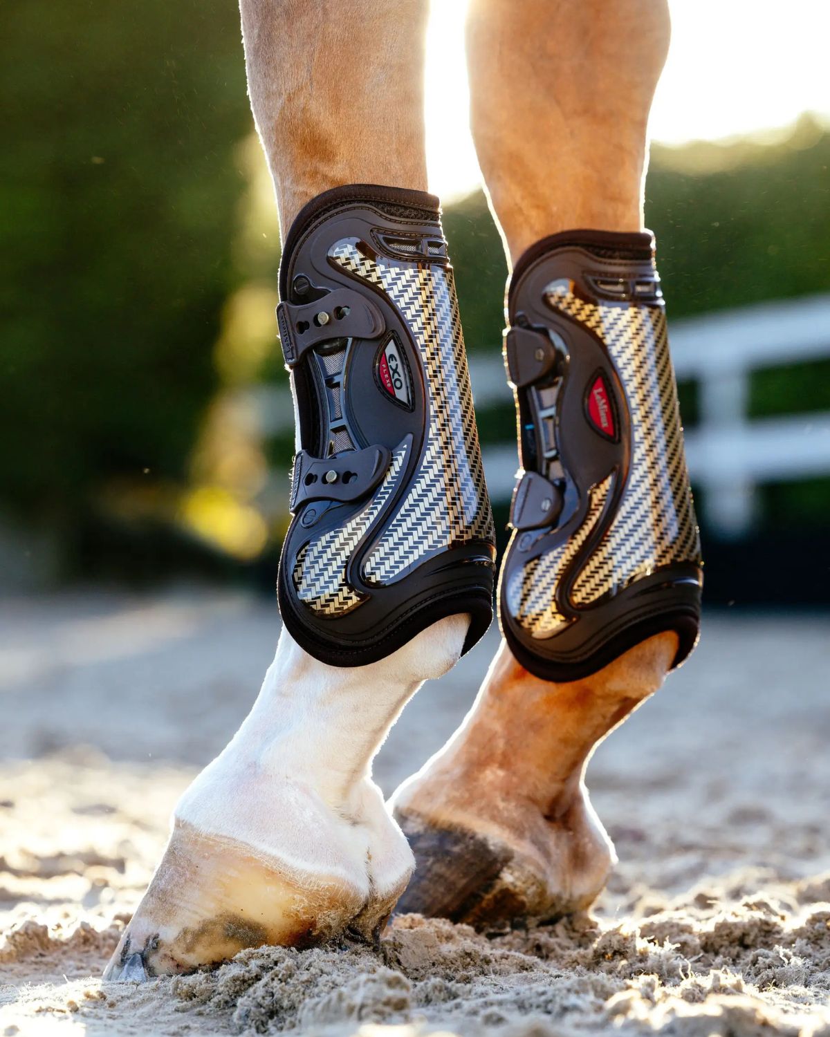 LeMieux Exo-Flex® Tendon Boot Brown/Gold