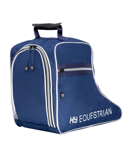 Hy Equestrian Jodhpur Boot Bag - Navy/Grey
