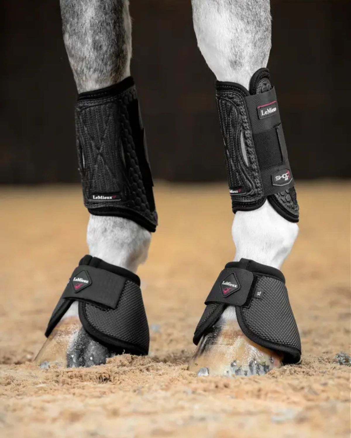 LeMieux Ballistic Over Reach Boots Black