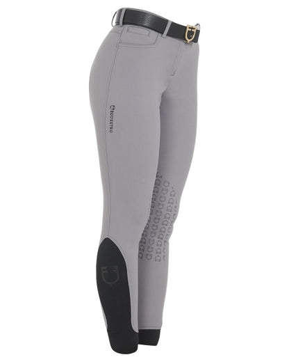 Equestro Women'S Latest Generation Summer Breeches Frost Grey