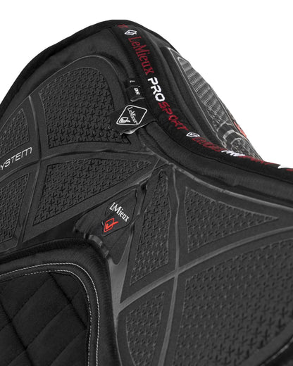 LeMieux X-Grip Silicone Dressage Square Black