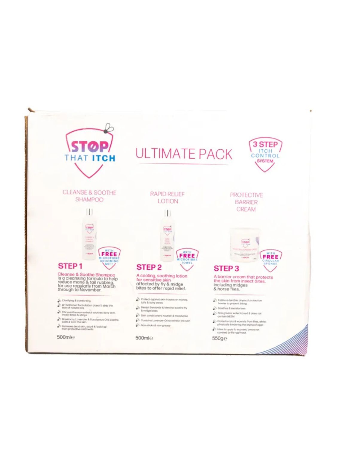 HyHEALTH STOP THAT ITCH! Ultimate Pack by Hy Equestrian