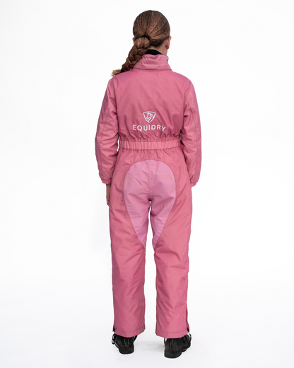 Equidry Children's All-In-One Puddle Suit Dusky Pink