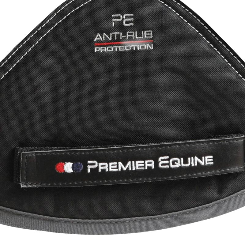 Premier Equine Close Contact Cotton Cross Country Saddle Pad - Grey | Equestrian Gear