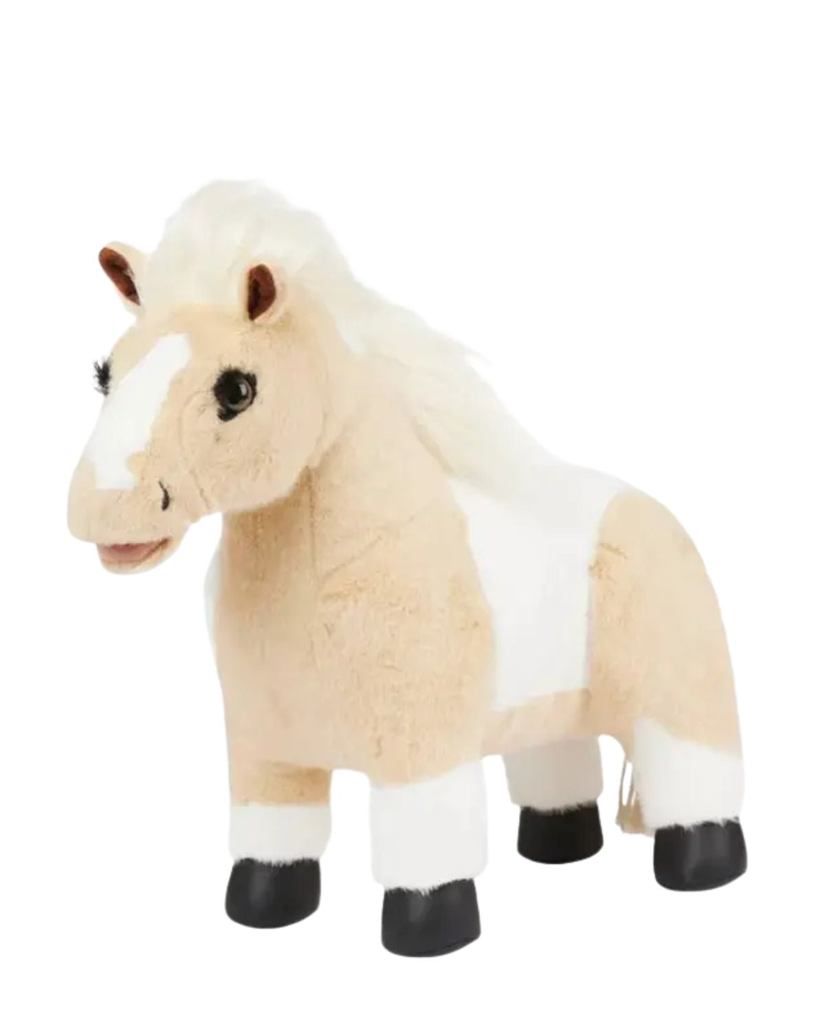 LeMieux Toy Pony Lemon: Plush, Cream-Colored Pony with Black Hooves - Collectible & Educational Toy