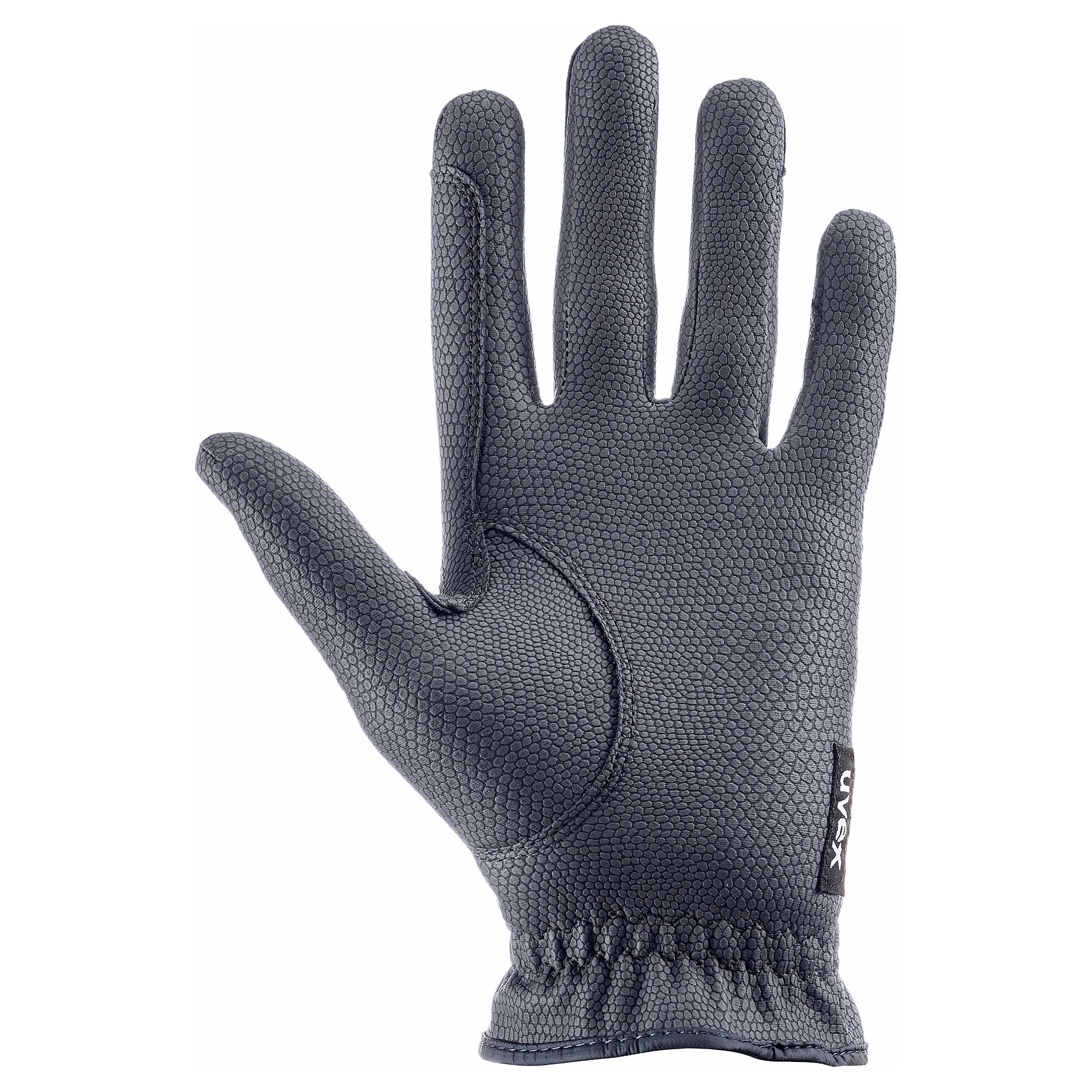 UVEX Sportstyle Blue Riding Glove - Equestrian Gloves with Grip & Touchscreen Compatible - Equiflair