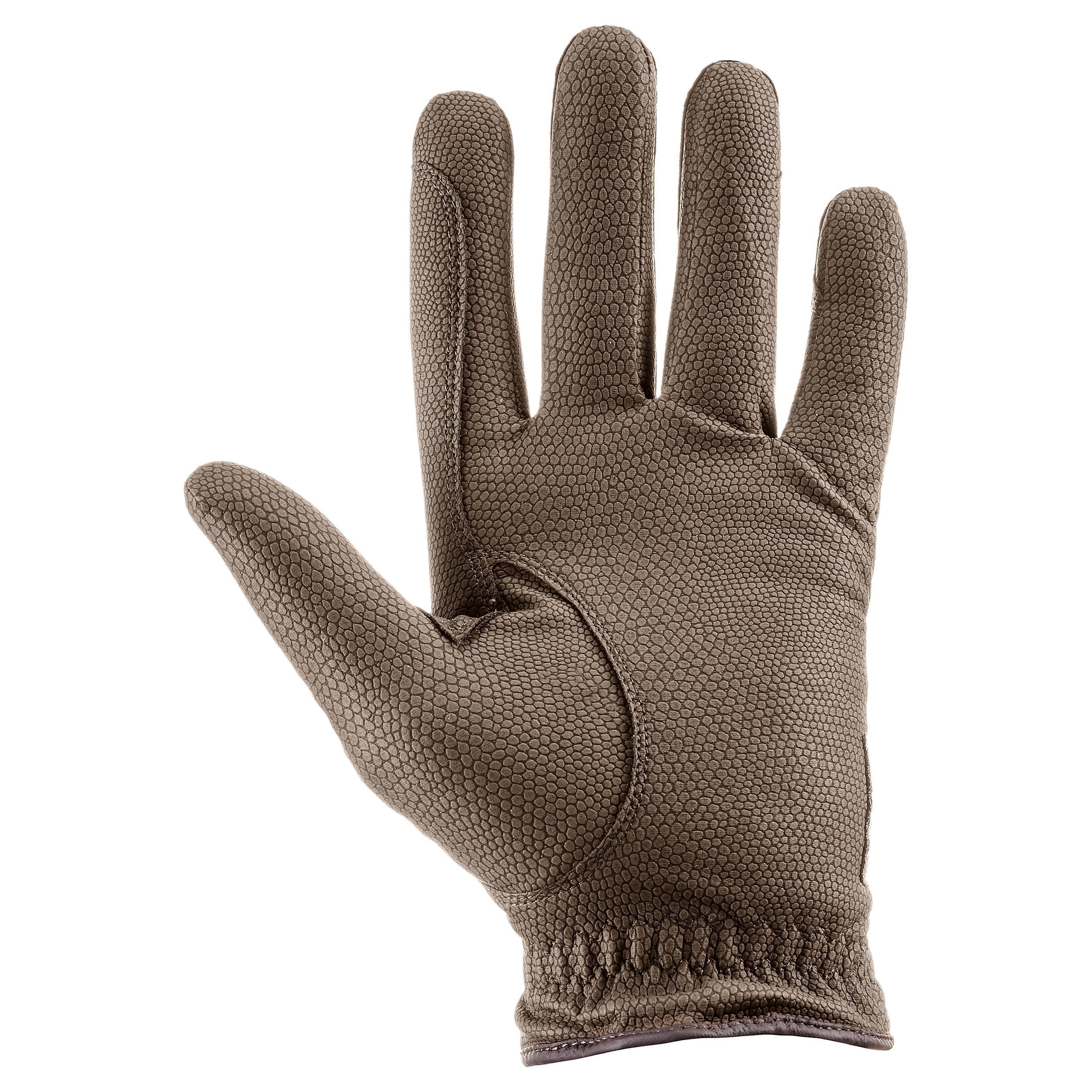 Uvex Sportstyle Winter Gloves - Brown Riding Gloves for Cold Weather | Equiflair
