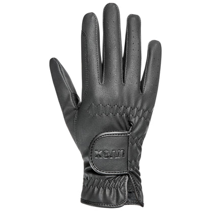 UVEX SPORTSTYLE Kids Riding Gloves - Black | Children's Equestrian Gear | Durable, Non-Slip, Comfortable | Equiflair
