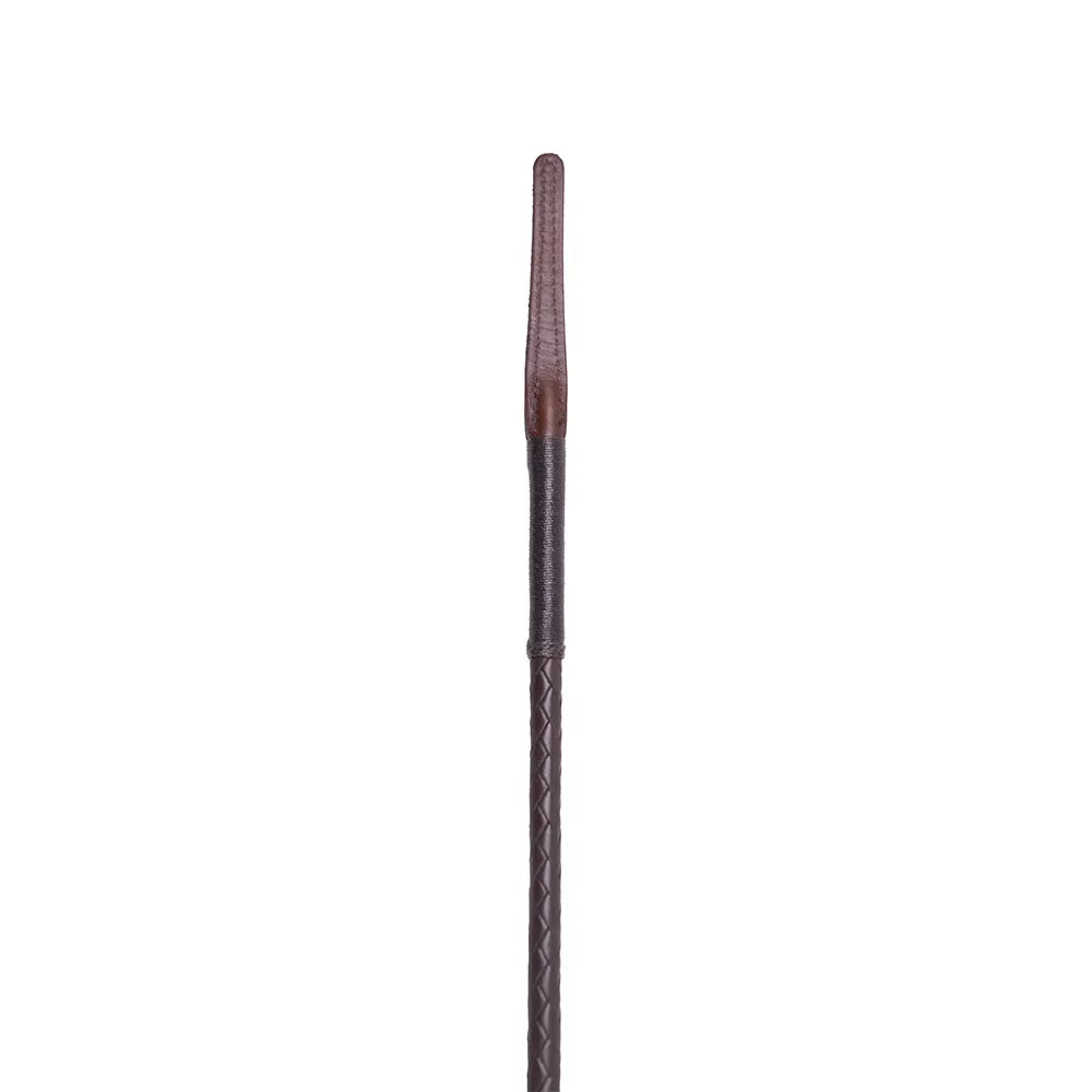 Supreme Products Stag Horn Plaited Show Cane Brown