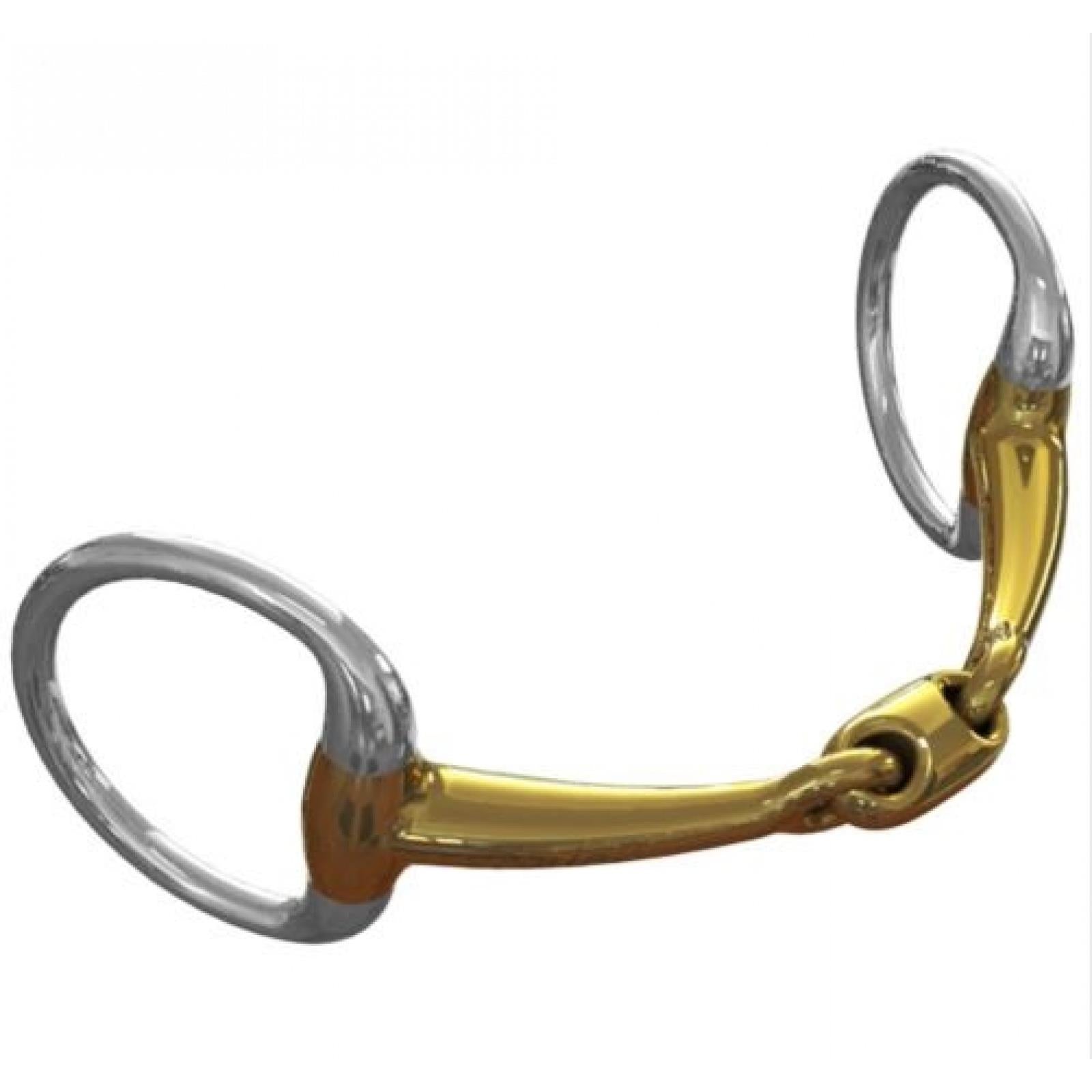 Neue Schule Pony Tranz Angled Lozenge Eggbutt Bit | Horse Bit | Pony Bit