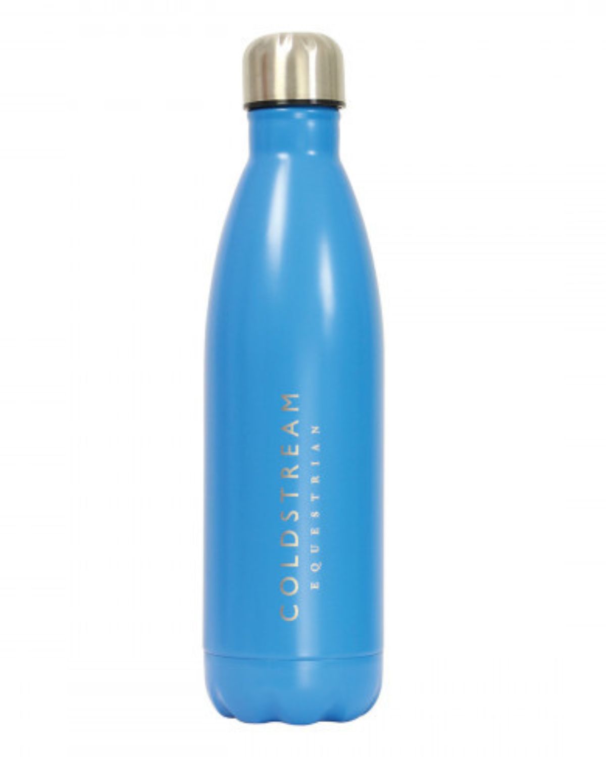 Coldstream Equestrian Blue Water Bottle - Stainless Steel, BPA-Free, Leak-Proof Drink Bottle
