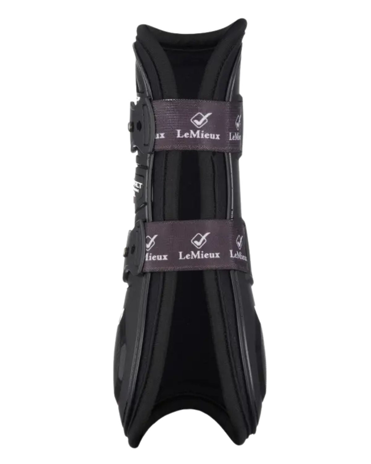LEMIEUX Impact Responsive Tendon Boots Black - Horse Jumping Boots with Vented Protection