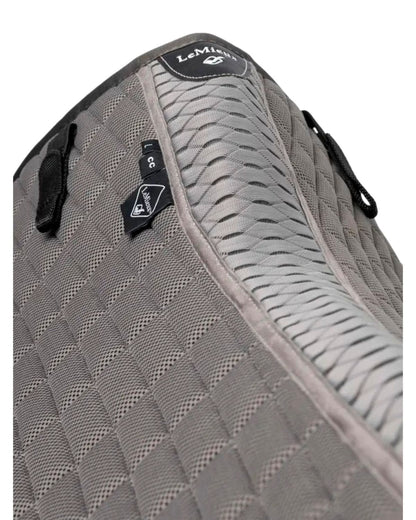 LeMieux Self-Cooling Saddle Pad - Polar Grey Close Contact Square for Horses | Equiflair