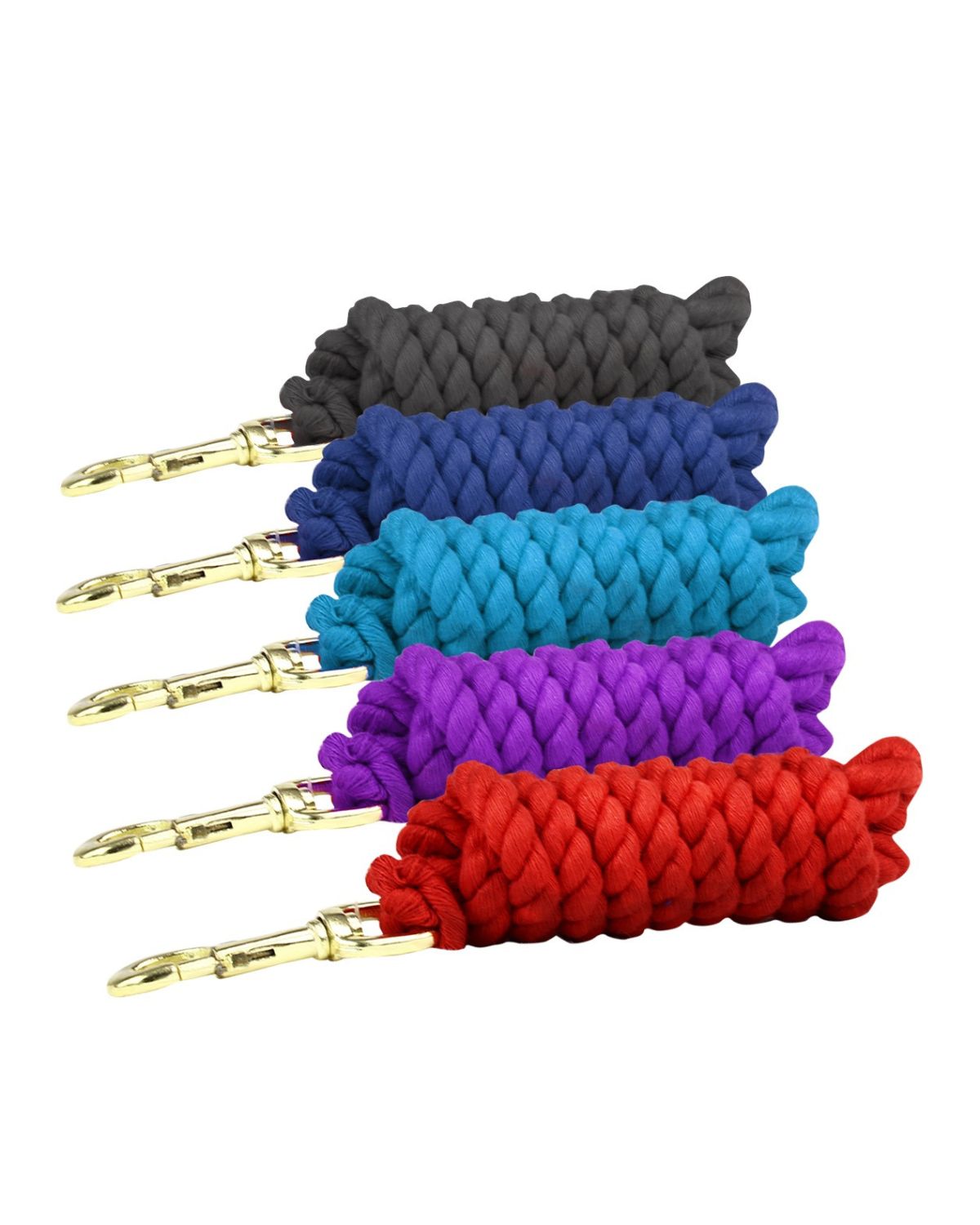 KM Elite Superfine Cotton Lead Rope Black