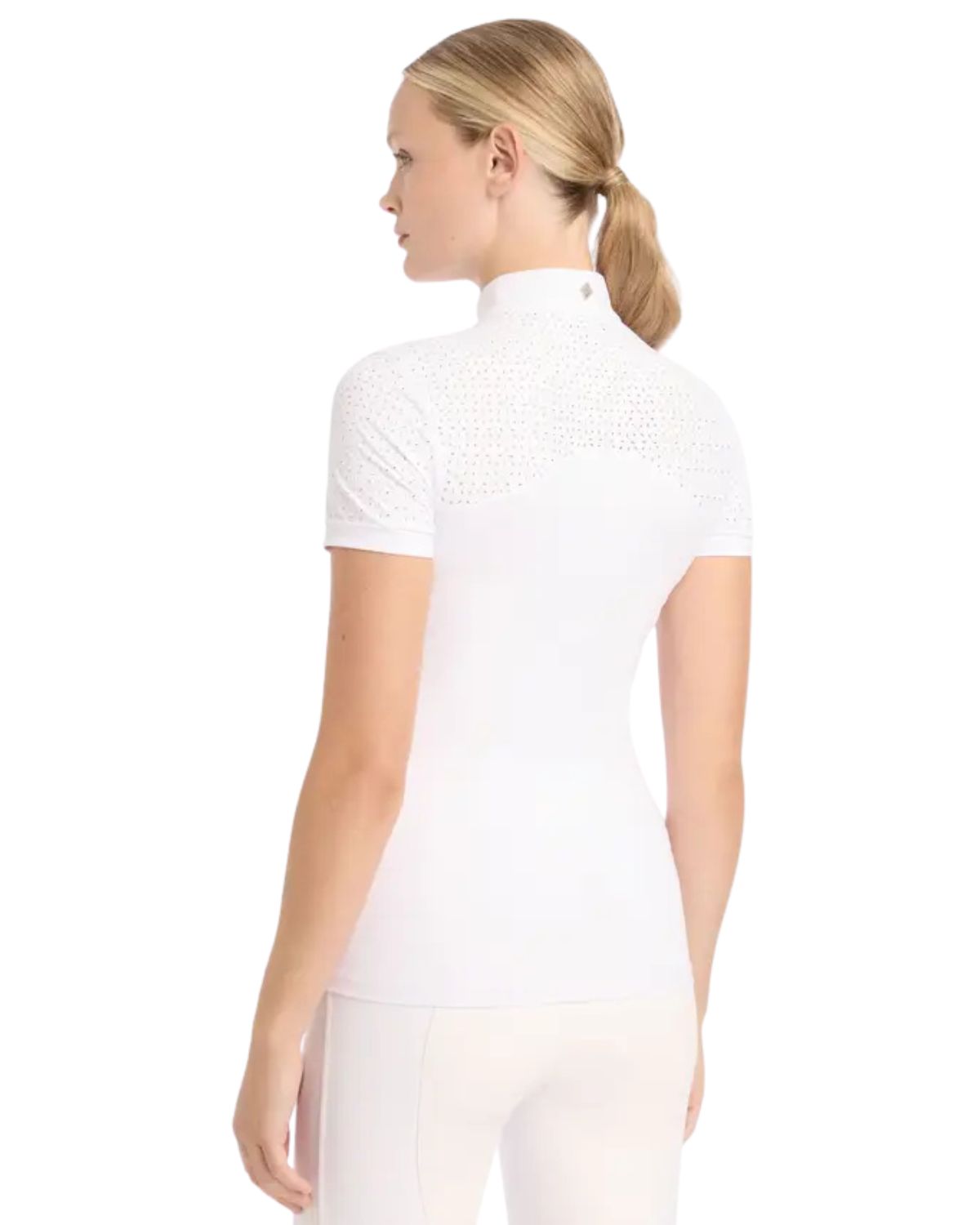 Lemieux Olivia White Show Shirt - Equestrian Competition Apparel for Women