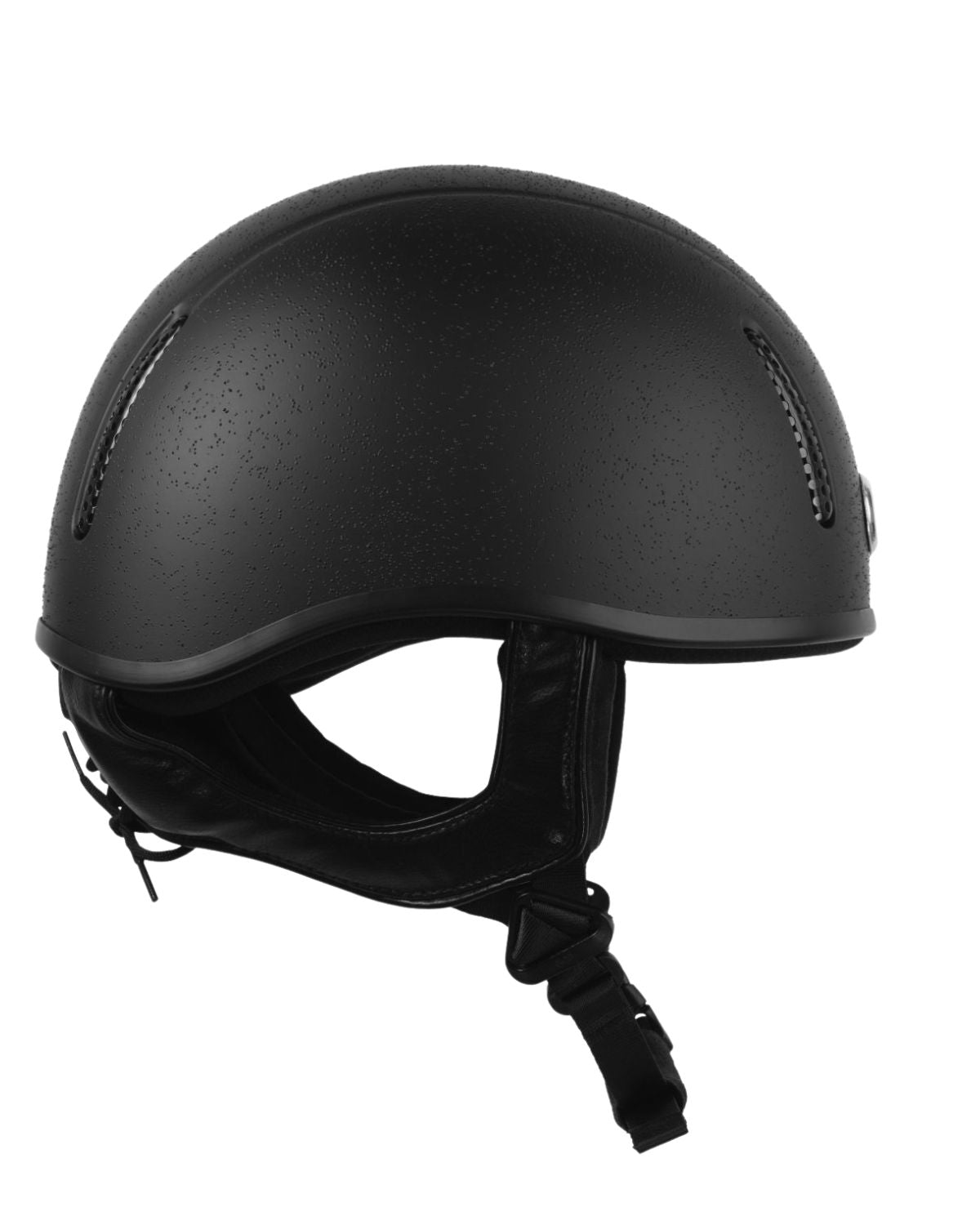 GATEHOUSE R20 SKULL Black Equestrian Helmet: Safety Certified Horse Riding Headgear