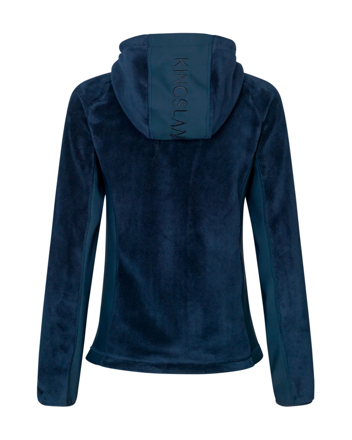 Kingsland Kvania Ladies Navy Coral Fleece Jacket - Equestrian Warmth