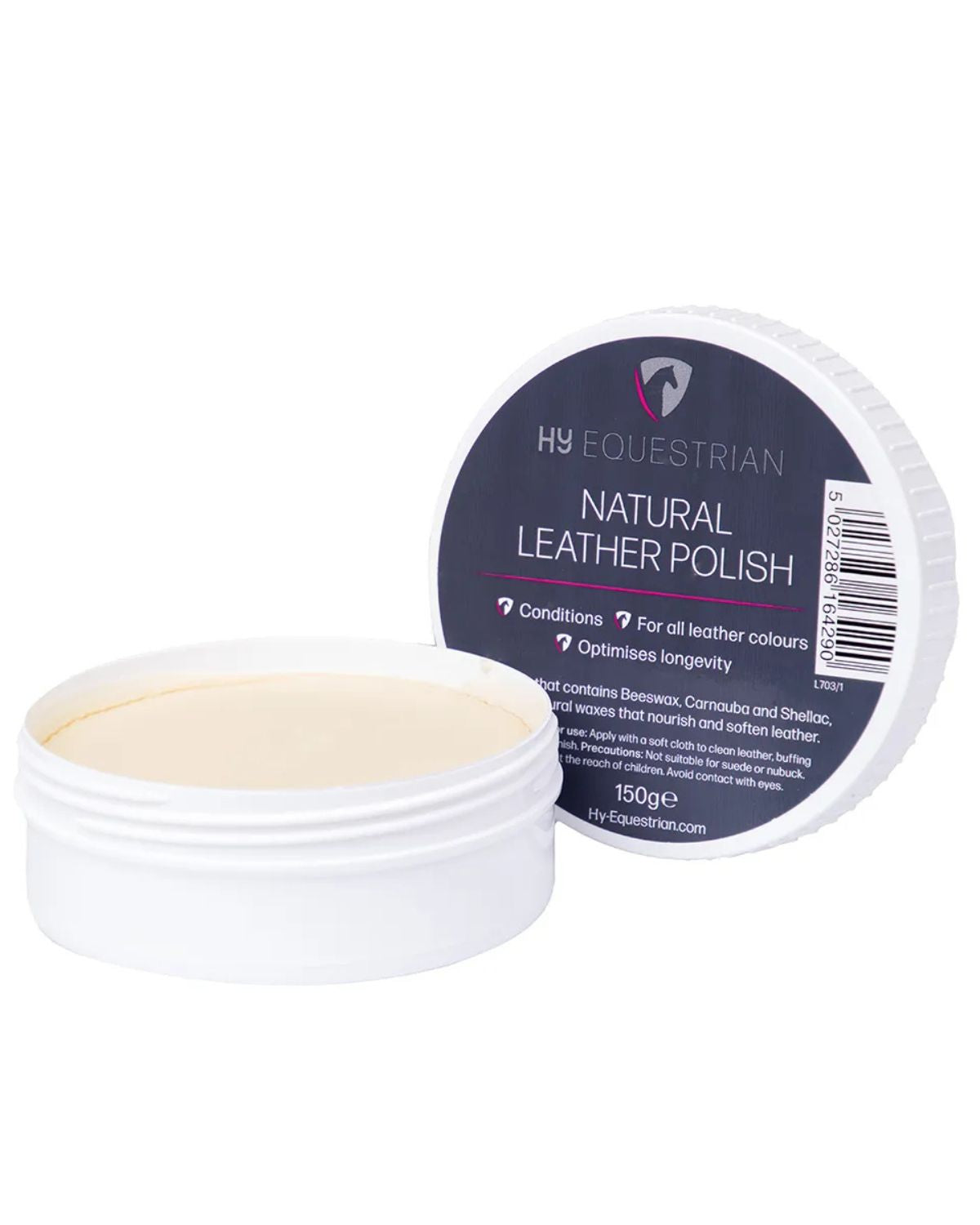 Hy Equestrian Natural Leather Polish